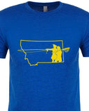 Go West Montana T shirt Fly Fishing T shirt - Stripn Flywear