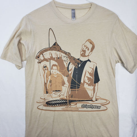 Medium Dudes T shirt $8 Fly Fishing T shirt - Stripn Flywear
