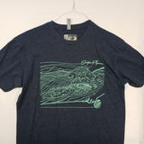 Medium Ripples T shirt $8 Fly Fishing T shirt - Stripn Flywear