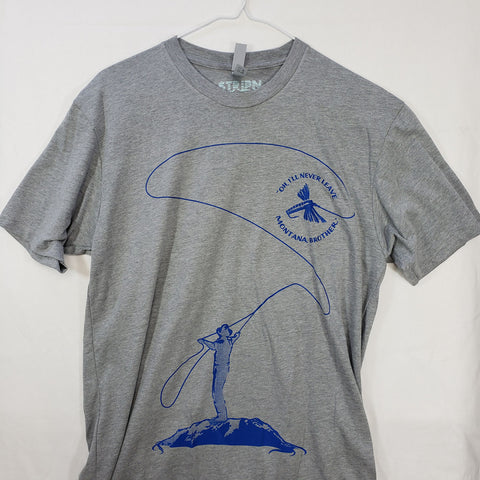Medium Shadow Casting T shirt $8 Fly Fishing T shirt - Stripn Flywear
