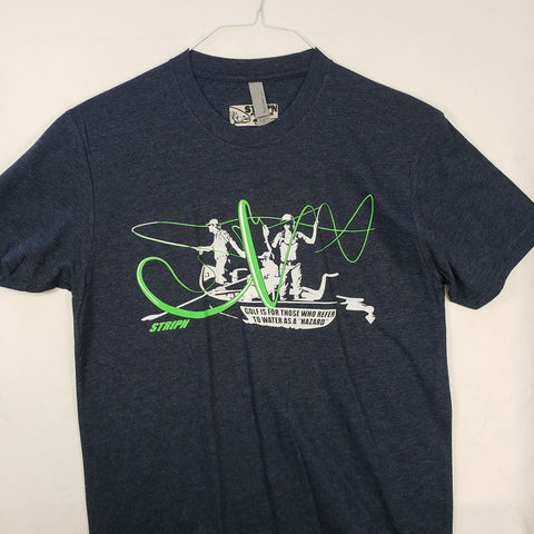 Small Hazard T shirt $8 Fly Fishing T shirt - Stripn Flywear