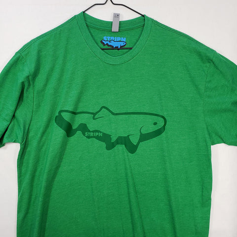 Large Stripn Trout Logo T shirt $8 Fly Fishing T shirt - Stripn Flywear