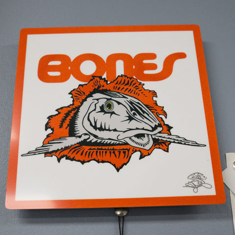 Bones Metal Print 6"x6" $14 Yard Sale Art - Stripn Flywear