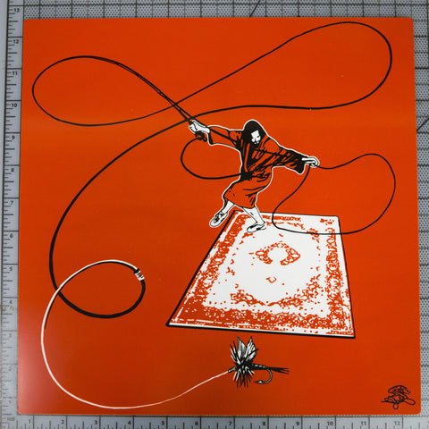 Lebowski Casting 12"x12" Metal Print $30 Yard Sale Art - Stripn Flywear