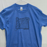 Xlarge Oregon Rise T shirt $8 Fly Fishing T shirt - Stripn Flywear