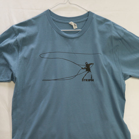 Large Banksy T shirt $8 Fly Fishing T shirt - Stripn Flywear