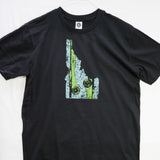Small Idaho Rise (Made in US) T shirt $9 Fly Fishing T shirt - Stripn Flywear