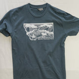 Small Montana Drift T shirt $8 Fly Fishing T shirt - Stripn Flywear