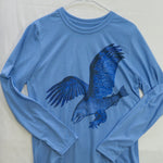Medium Trout Eagle Long Sleeve $12 Fly Fishing T shirt - Stripn Flywear