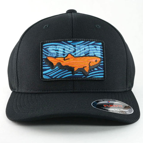 FlexFit Patched Hat Fly Fishing Hat - Stripn Flywear