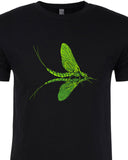 Green Drake T shirt Fly Fishing T shirt - Stripn Flywear