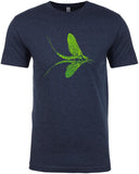 Green Drake T shirt Fly Fishing T shirt - Stripn Flywear