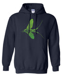 Green Drake Hoody Fly Fishing Hoody - Stripn Flywear