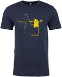 Go West Idaho T shirt Fly Fishing T shirt - Stripn Flywear