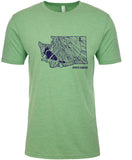 Washington Rise T shirt Fly Fishing T shirt - Stripn Flywear