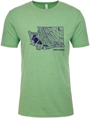 Tie One on Fly Fishing Short-sleeve Unisex T-shirt by Skippybee 