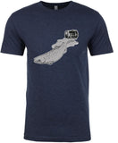 Can o' Whoopass T shirt Fly Fishing T shirt - Stripn Flywear