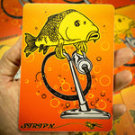 Housekeeping Sticker 4" x 5.5" Fly Fishing Sticker - Stripn Flywear