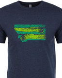 Montana Rods T shirt Fly Fishing T shirt - Stripn Flywear